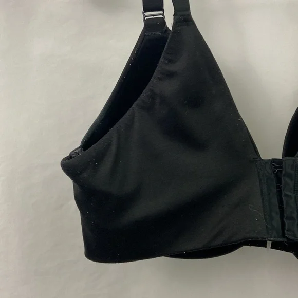 Cacique Black Lightly Lined Full Coverage 42D Bra - Picture 7 of 16